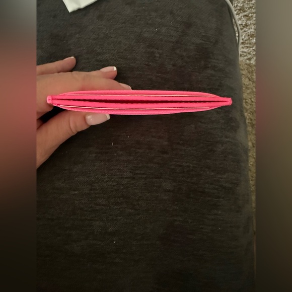 Furla authentic Vibrant hot Pink Card Case all included NWT - Picture 2 of 7